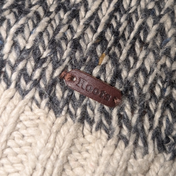 M • Roots • Salt & Prepper Cabin Classic Knit Cowl Neck Sweater Dress - Picture 7 of 8